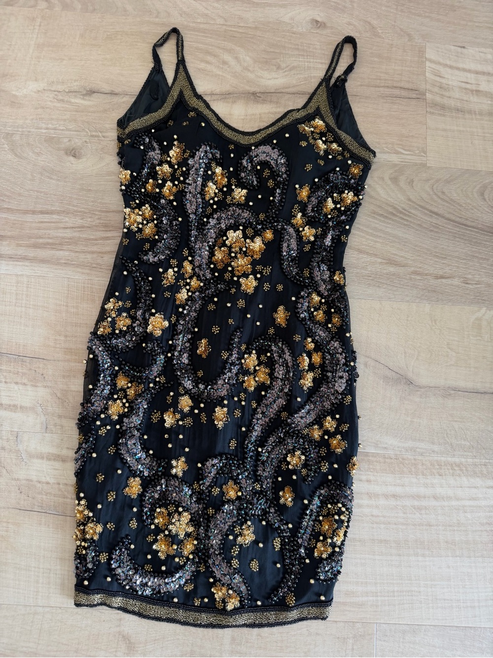 Vintage 90s Sho Max Originals
Beaded Silk Dress